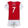 Officiële Voetbalshirt + Korte Broek Arsenal Saka 7 Thuis 2022-23 - Kids